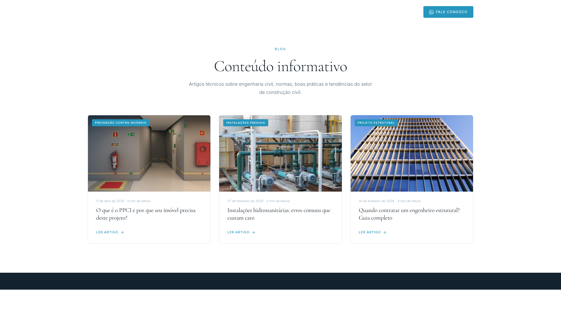 Mainz Engenharia — Blog técnico